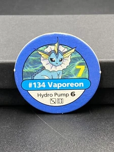 Pokemon Master Trainer Juego de Mesa Pieza de Repuesto Vaporeon #134 Chip - Imagen 1 de 2