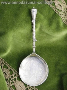 Silver Baptist Sacred Spoon - Picture 1 of 5