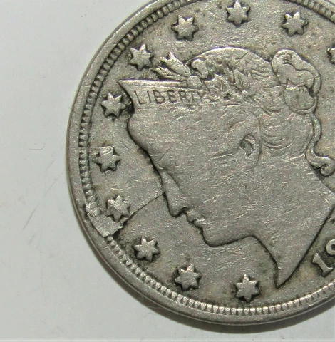 1912 LIBERTY V Nickel 5c Lamination ERROR Cover