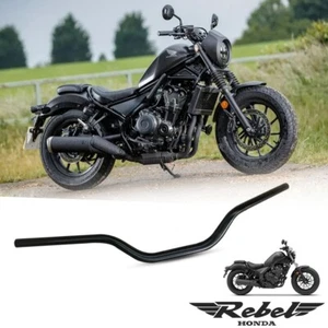 BLACK LOW RACER HANDLEBAR GRIP HAND GRAB BAR HONDA REBEL CMX 300 500 2017-2023 - Picture 1 of 5