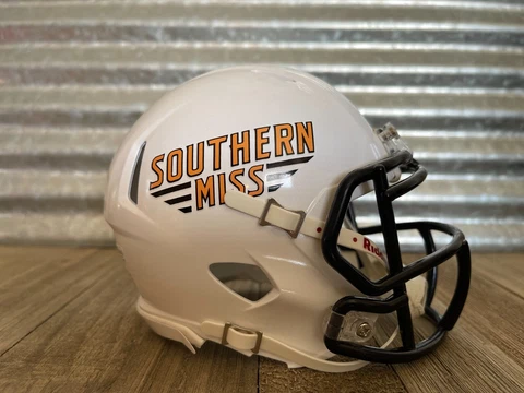Custom Southern Miss Golden Eagles (2022) Speed Mini Helmet Cover
