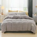 Lamb Wool Duvet Cover Blanket Winter Warm Bedding Quilt Cover Bed Throw Blanket