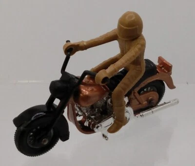 Винтажный 1980 Matchbox Lesney No50 Медный/Черный Harley-Davidson С Гонщиком в... - Изображение 1 из 4