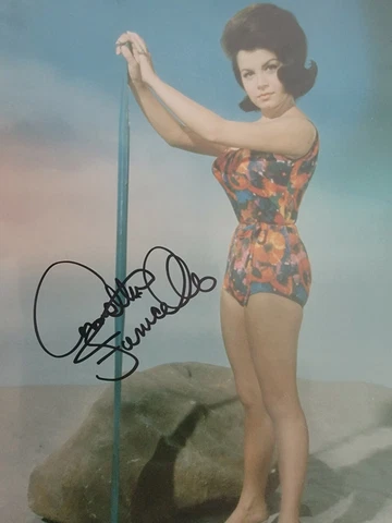 Annette Funicello Signed Photo Cover