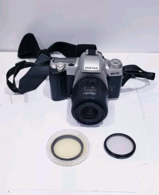 Pentax MZ-50 SLR 35mm Film Camera With SMC Pentax-F 1:4-5.6 35-80mm Lens - Image 1 of 4