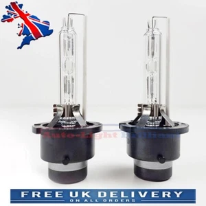 SAAB 9-3 2002-2007 Pair D2S Xenon HID Bulbs 35W Cold White 6000K Low Beam - Picture 1 of 9