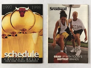 10 1997-98 Chicago Bulls Pocket Spielplan - The Last Dance - Bild 1 von 1