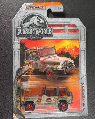 Matchbox Jurassic World 93' Jeep Wrangler #29  (VHTF) #14/18 - Image 1 of 4