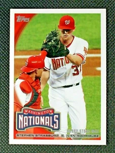 2010 Topps Rookie STEPHEN STRASBURG Rc # 274 mint FROM PACK - Picture 1 of 2
