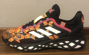 Adidas Web Boost Dia De Los Muertos Athletic Shoes Black GW7274 Mens Size 10 New - Picture 1 of 23