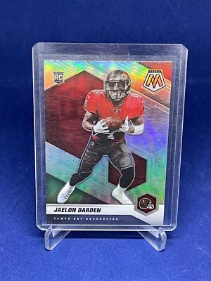 JAELON DARDEN 2021 PANINI MOSAIC SILVER PRIZM PHOTO VARIATION ROOKIE SP RC - Image 1 of 2