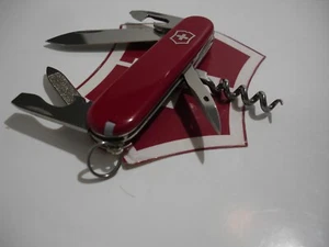 Genuine VICTORINOX 84mm SPORTSMAN MULTI-FUNCTION SWISS ARMY POCKET KNIFE w FILE - Picture 1 of 23