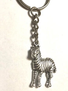 ZEBRA Key Chain Metal - USA seller FREE SHIPPING - Picture 1 of 4