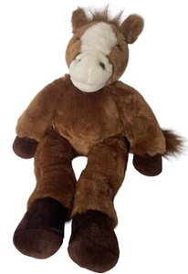 Build A Bear Workshop Pony Horse Brown Plush Stuffed Animal 18" Retired BAB - Picture 1 of 5