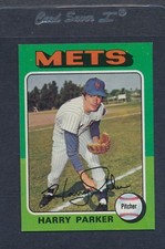 1975 Topps #214 Harry Parker Mets NM *4694