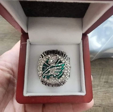 2017 PHILADELPHIA EAGLES Football Super Bowl Championship Ring Replica FOLES Cover