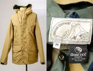 1980s Banana Equipment Beige Anorak Hooded Mountain Windbreaker Jacket - Bild 1 von 6