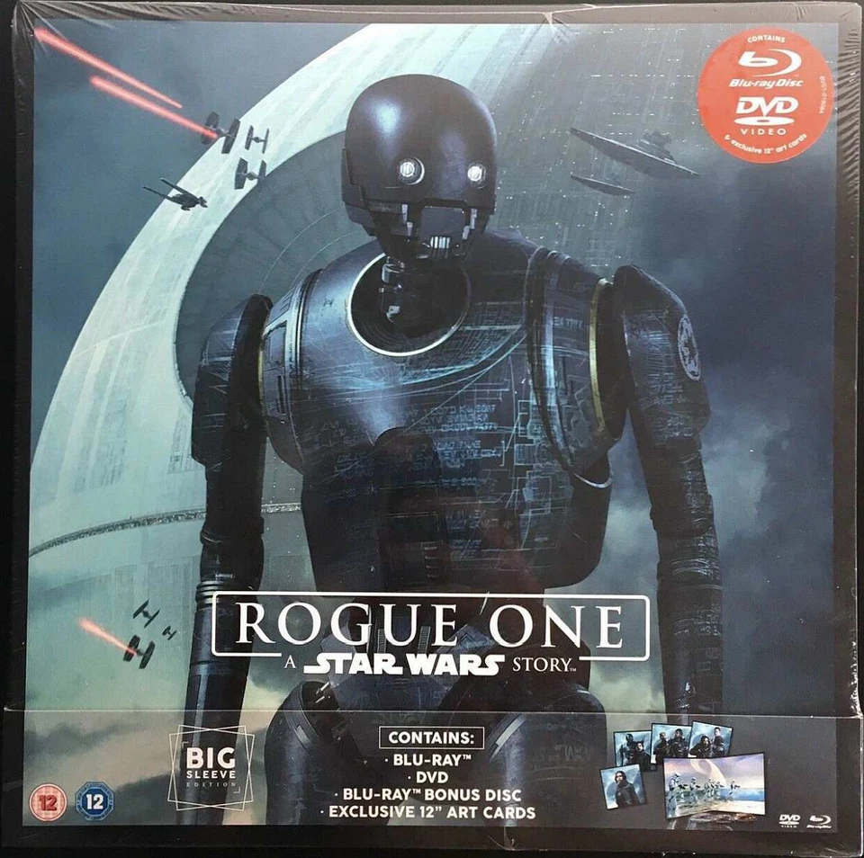 Rogue One - A Star Wars Story Blu-Ray ** Big Sleeve Edition ** BRAND NEW **  - Image 1 of 1
