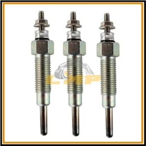 Bujía incandescente 3 piezas 8-97106549-4 para generador excavadora Isuzu 3LB1 3LD1 4LB1 4LE1 - Imagen 1 de 1