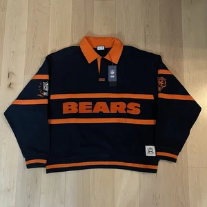 NUEVO Kith for the NFL Chicago Bears Vintage Rugby Nocturno Talla XL EN MANO✅ - Imagen 1 de 11