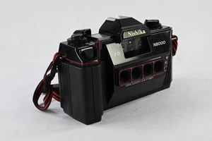Nishika N8000 fotocamera pellicola 3D 35 mm con obiettivo Quadra 30 mm #G994 - Foto 1 di 7