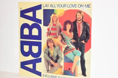 ABBA Lay All Your Love on Me 1981 12" Epic Records EPC A 13 1456  - Image 1 of 4