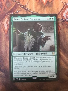 MTG EDH Custom Commander Deck: Ruxa, Patient Professor - Mono G No Abilities - Picture 1 of 6