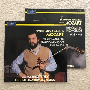 NOVALIS / 2LP  ( SWISS )    Mozart Violin Concertos NO.1- 5,  DMITRY SITKOVETSKY - Bild 1 von 9