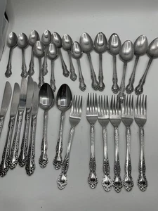 Vintage Ekco Eterna Beaumont 28er Set Edelstahl Besteck Japan - Bild 1 von 5