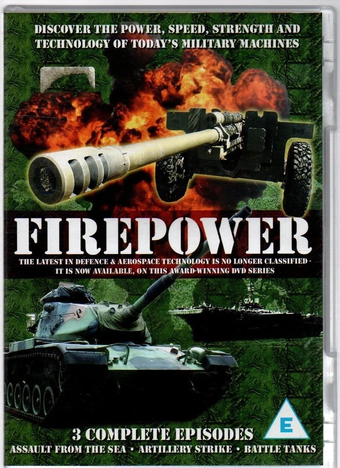 FIREPOWER - Assault From the Sea / Artillery Strike / Battle Tanks (DVD) - Image 1 of 1