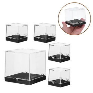  5 Pcs Display Case for Rock Collection Crystal Rough Stone Storage - Picture 1 of 12