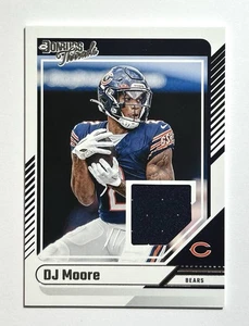 2024 Donruss #DTH-DJM DJ Moore Patch Donruss Threads - Picture 1 of 8