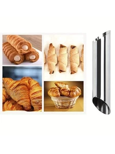 5 Stück Edelstahl Kuchen Cannoli Kegel Rohre Brot Hause Backform Werkzeuge - Bild 1 von 6