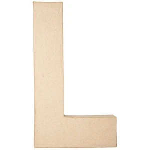 Craftsmart Paper Mache Letter L - Picture 1 of 2