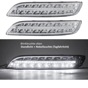 SATZ Porsche 911 997 Led Blinker + Tagfahrlicht Klar Chrom Facelift Design 04-08 - Bild 1 von 4