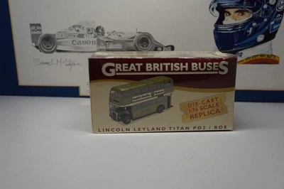 ATLAS - LEYLAND TITAN PD2 - LINCOLN - 1/76 SCALE MODEL - GREAT BRITISH BUSES - Image 1 of 3