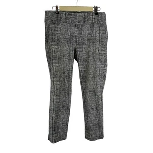 AVA & GRACE, SIZE 12,PANTS BLK/W PATTEN. ELASTIC WAIST - Picture 1 of 6