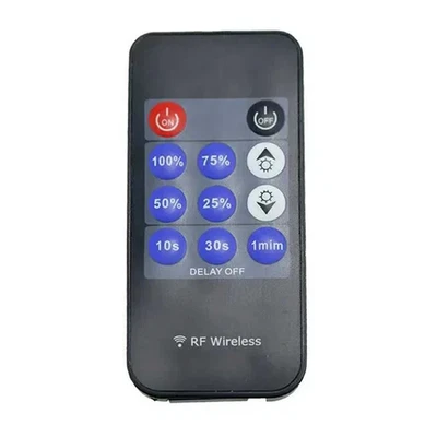 Single Color Dimmer DC 12V-24V 30A 11 Key RF Remote Controller For LED Lights - Image 1 of 4