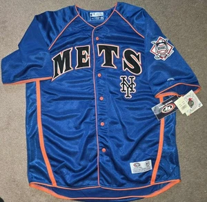 Camiseta de béisbol grande True Fan de los New York Mets nueva con etiquetas - Imagen 1 de 5