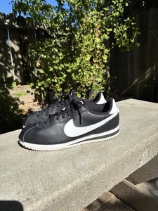 Nike Cortez '72 OG Basic Leder schwarz weiß Größe 12 - Bild 1 von 15