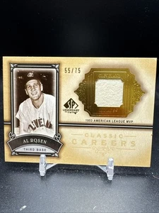 2005 Upper Deck Classic Careers /75 CC-AR Game Used Pants Al Rosen - Picture 1 of 2