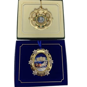 The White House Historical Association Christmas Ornaments in Box’s 2004 & 2005 - Picture 1 of 5