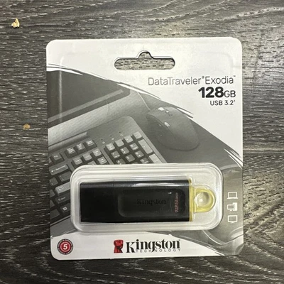 Kingston DataTraveler Exodia 128GB USB 3.2 Flash Drive (DTX/128GB) - Image 1 of 4