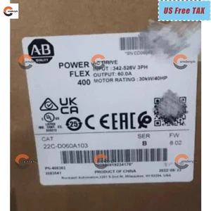 NUOVO AB 22C-D060A103 Powerflex 400 AC Drive 40HP Surplus 22CD060A103 US Free Tax - Foto 1 di 3
