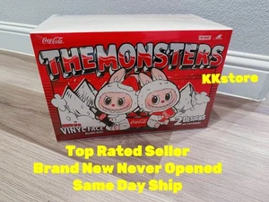 POP MART The Monsters COCA-COLA Vinyl Face Blindbox 6 Stück Blindbox NEU VERSIEGELT - Bild 1 von 6