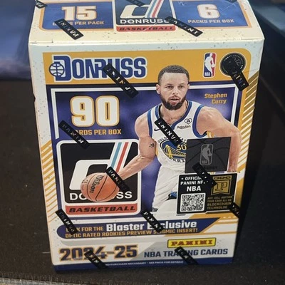 2024-25 Panini Donruss Basketball Trading Card Factory Sealed Blaster Box
