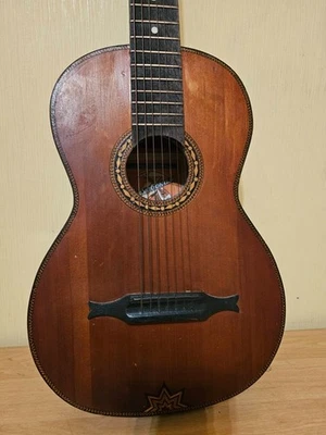 Shikhovo UdSSR Soviet Acoustic Guitar 7 string Russian Vintage Rare 60's - Photo 1/4