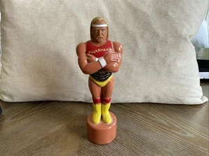 Vintage 1986 Hulk Hogan Figurine Hulkamania 9.5 inches Tall - Picture 1 of 5