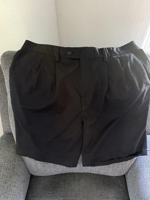 Pantalones cortos de golf Alan River para hombre negros talla 40 usados Foto 1 de 4