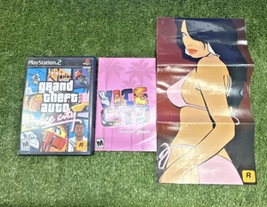 Grand Theft Auto: Vice City (Sony PlayStation 2, 2002) CIB con mappa! Testato! - Foto 1 di 9